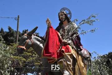 La procesión de La Burrita toma San Juan después de dos años de suspensión por la pandemia/Francisco Javier Santana y Antonio Alí.